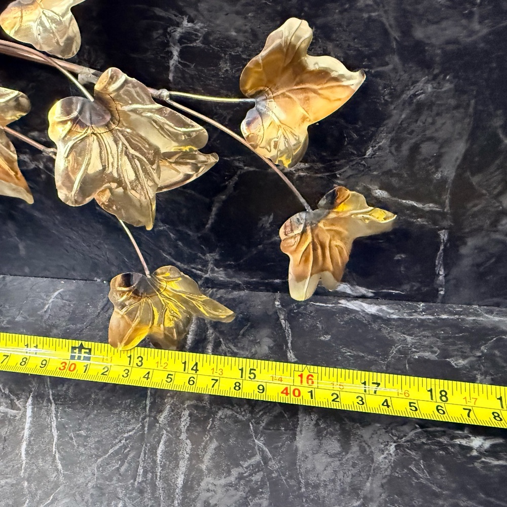 Metal Leaves Wall Decor - Picture 4 of 12